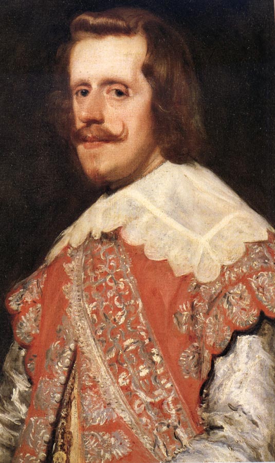 Details of King philip iv of spain